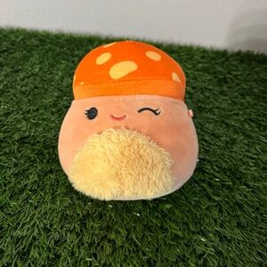 Squishmallows Orange Mushroom Plush